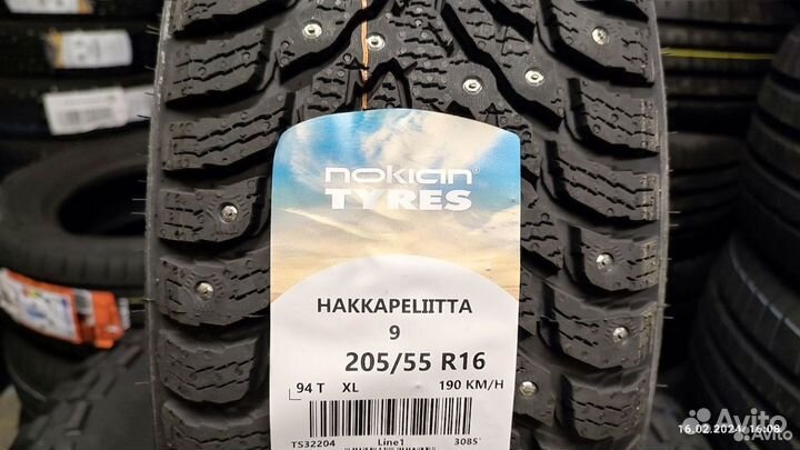 Nokian Tyres Hakkapeliitta 9 205/55 R16 94T