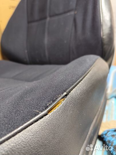 Сиденья ваз 2107 велюр темно синий СССР