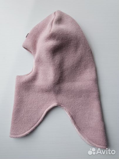 Шапка шлем для девочки Baby Go 6-12 мес