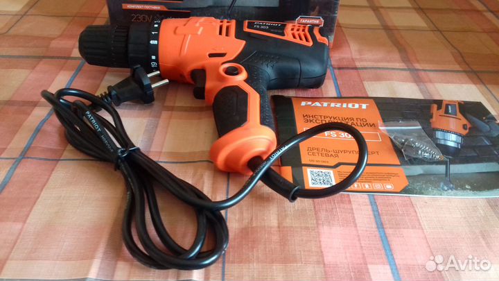 Дрель-шуруповерт Patriot FS 303