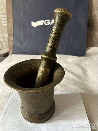 Ступка Бронзовая с пестиком