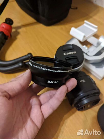 Canon 200d + полный комплект