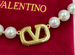 Valentino ожерелье из жемчуга премиум