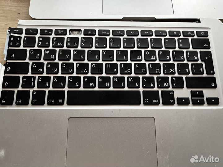 Кнопки, тачпад macbook air 13 2015