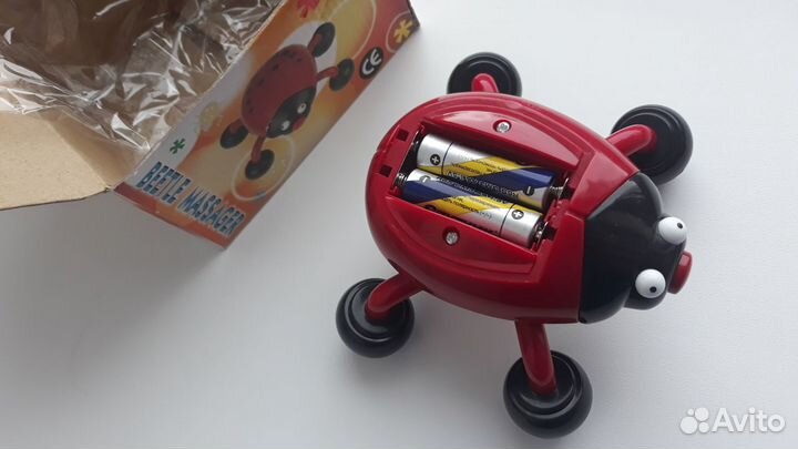 Массажер новый механический ручной на батарейках