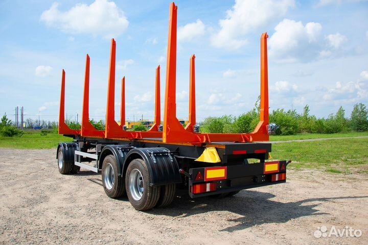 Прицеп лесовоз (сортиментовоз) ИнтерПрицеп 853353, 2023