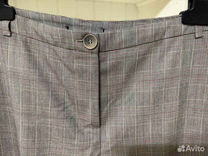 Брюки женские светлые прямые