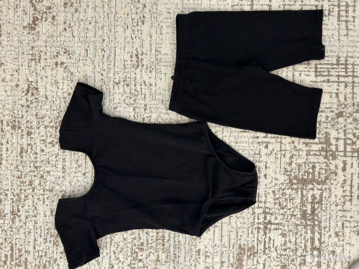 Гимнастический купальник + шорты