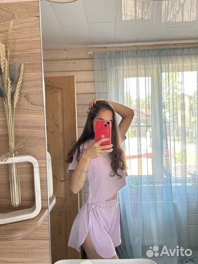 Комплект шорты и футболка женские