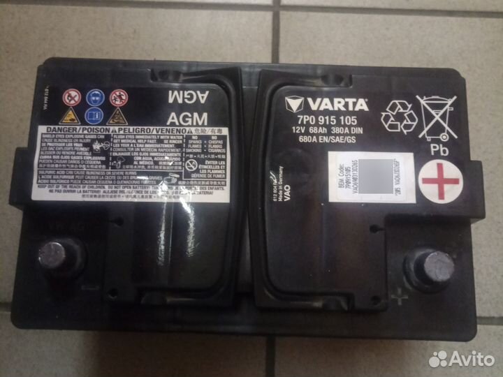 Аккумулятор agm бу