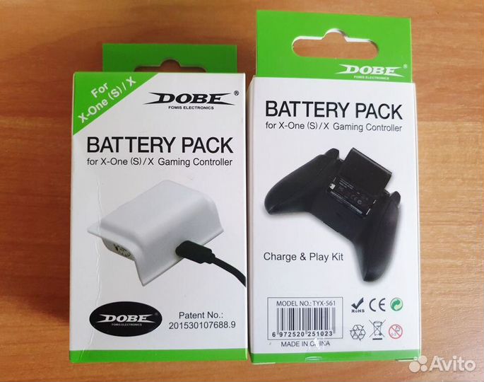 Xbox One Аккумулятор и кабель 400mAh Новый