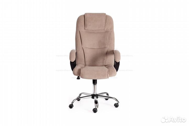 Кресло для руководителя Bergamo хром 19371