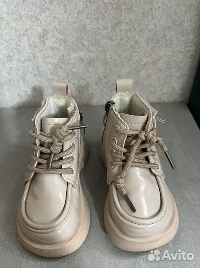 Ботинки для девочки 21 размер