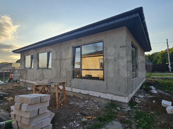 Коттедж 97 м² на участке 10 сот.