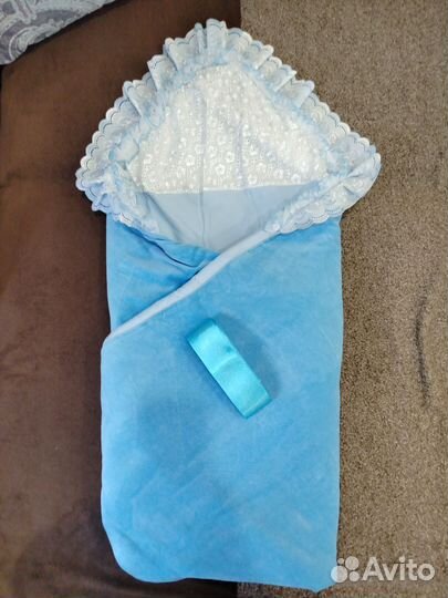 Конверт на выписку для мальчика зима