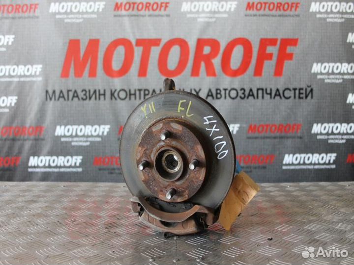 Ступица передняя левая Ниссан Ад Y11 (4x100 А737