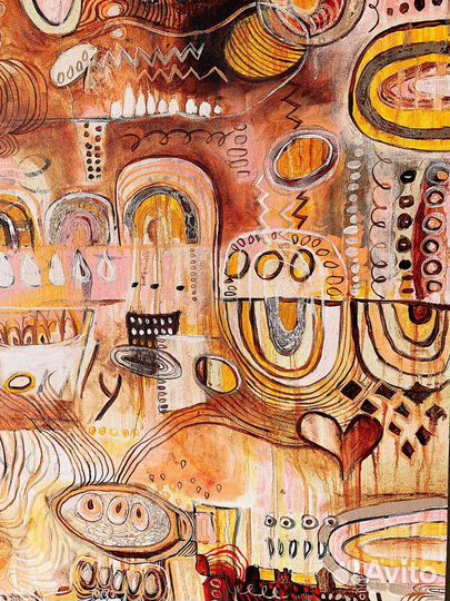 Авторская картина на холсте