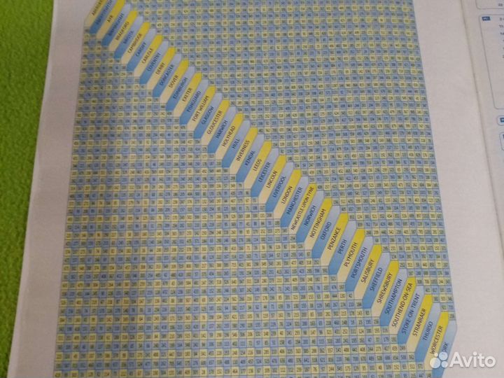 Британский атлас дорог Великобритании, Ирландии