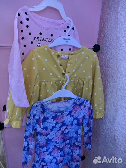 Детские вещи пакетом на девочку размер 92