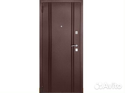 Двери входные металлические с отделкой