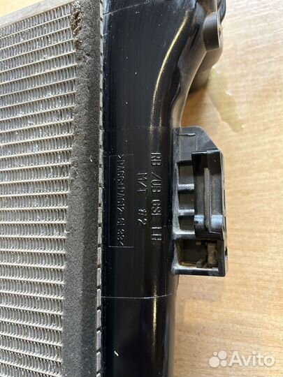 Радиатор основной Солярис, Рио м\т