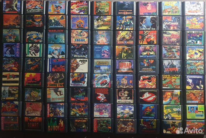 Картриджи на sega