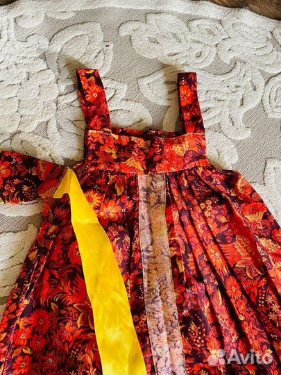 Костюм осени, русский народный