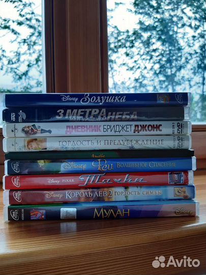 Фильмы, мультфильмы на dvd