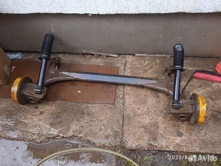 Балка задняя в сборе приора ваз 2112