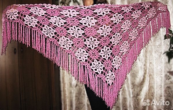 Шали и шарфы, ручная работа