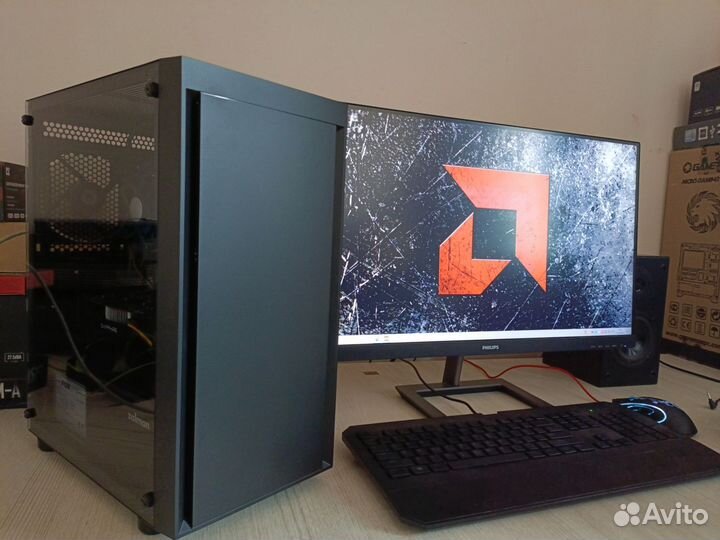Компьютер FX 6100 3.8Ghz+RX 560 4GB SSD256