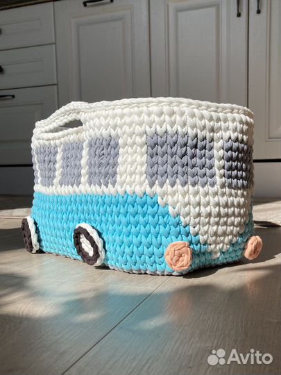 Интерьерные корзины и кашпо ручной работы