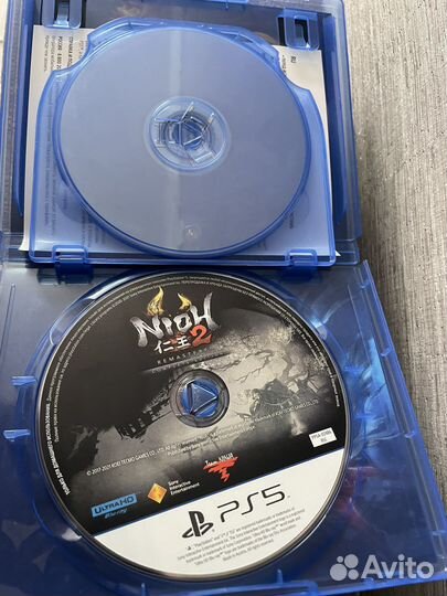 Игра для playstation ps5 nioh1 и nioh2