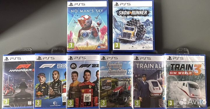 Гоночные симуляторы. Симуляторы. PS-4, PS-5