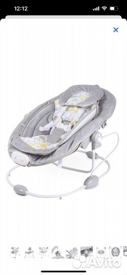 Детские электрические качели babytone