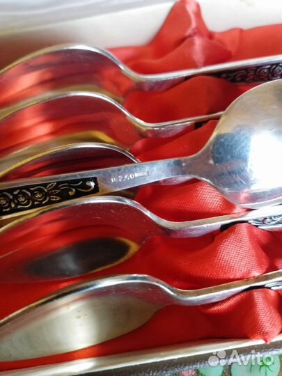 Чайные ложки мельхиор СССР