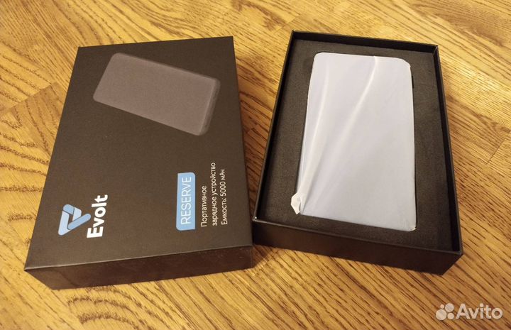 Внешний аккумулятор «Reserve» с USB Type-C, 5000 m