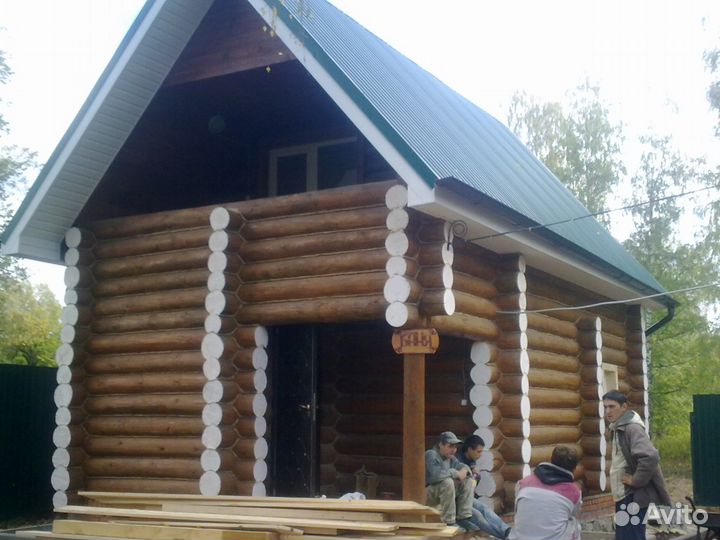 Срубы бань и домов под заказ