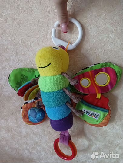 Подвесные игрушки tiny love, Lamaze, жирафик