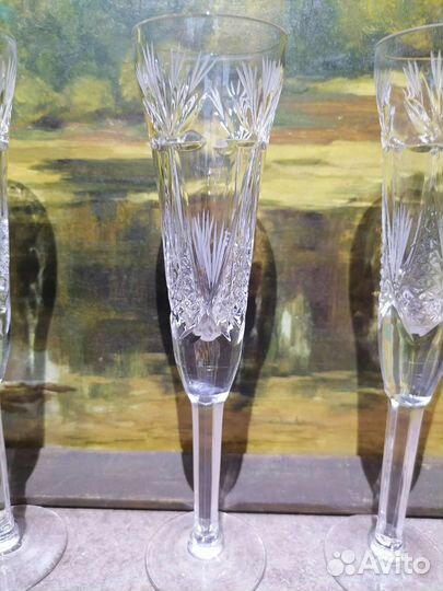 Советское прессованое стекло, хрусталь