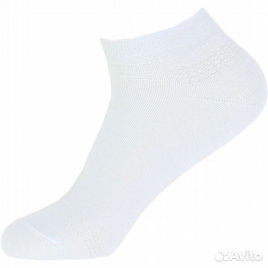 Женские носки Komax B1600-3A белые хлопок оптом