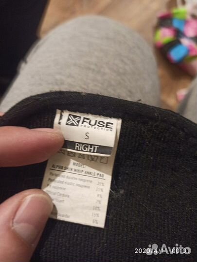 Продается защита fuse голеностопа и щиколотки
