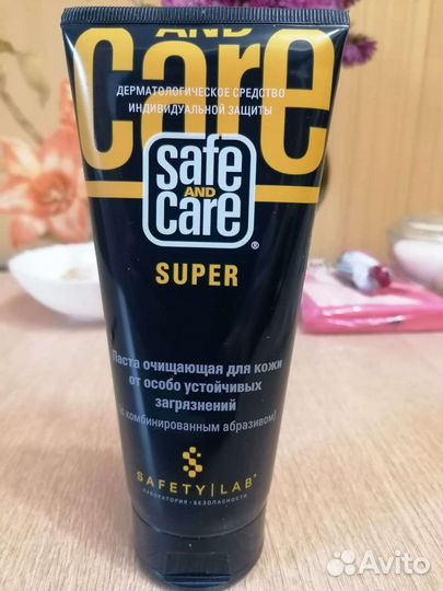 Паста очищающая для кожи от устойчивых загрязнений