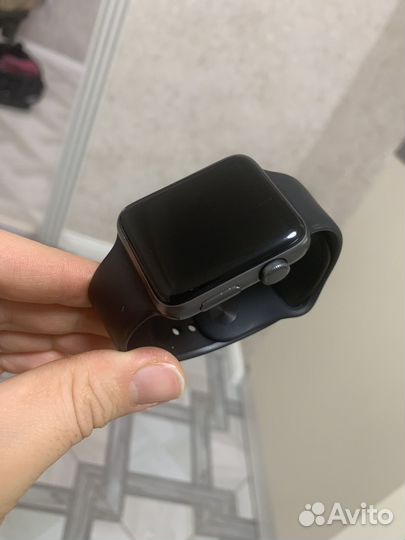 Часы apple watch 3 черные