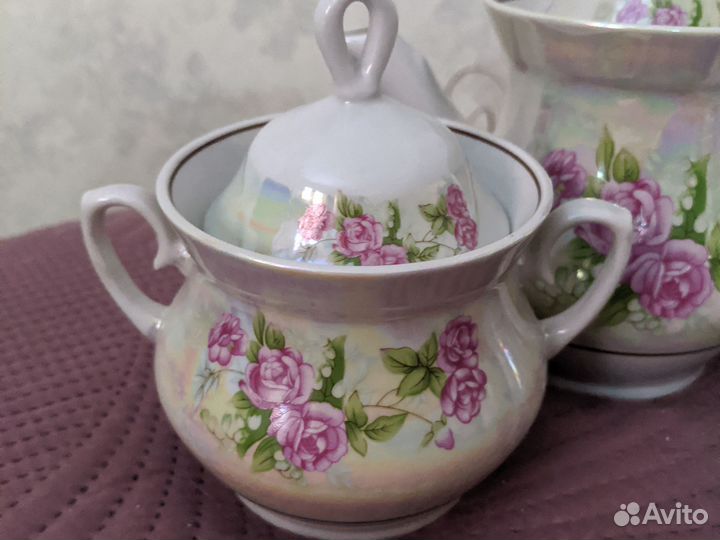 Чайник сахарница молочник СССР