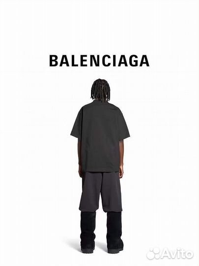 Balenciaga футболка оверсайз (new 2024)