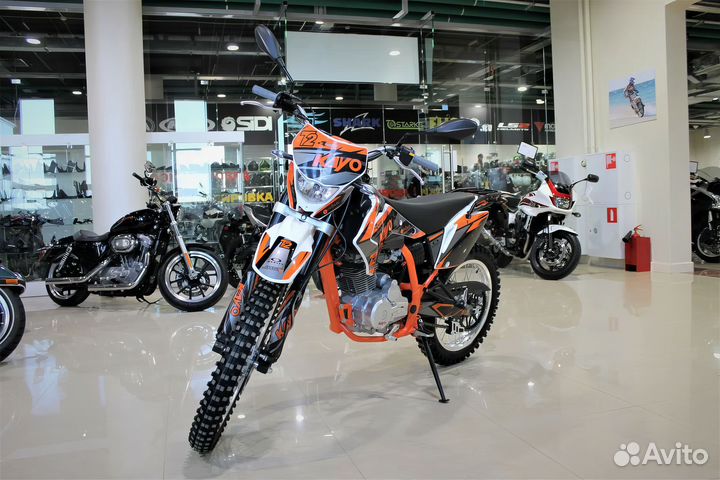Мотоцикл kayo(Кайо) T2 250 MX enduro Витрина