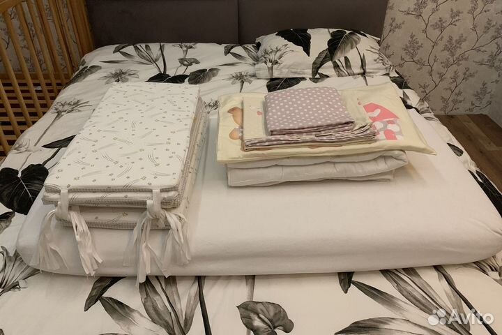 Матрас детский 120 60 новый+кроватка