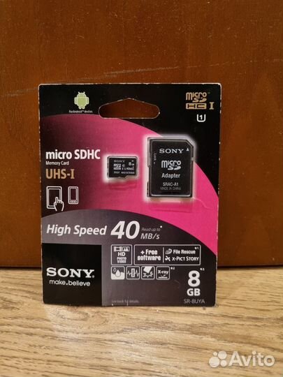 Карта памяти micro sd