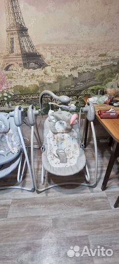 Качели Babycare Butterfly 2 в 1 с адаптером